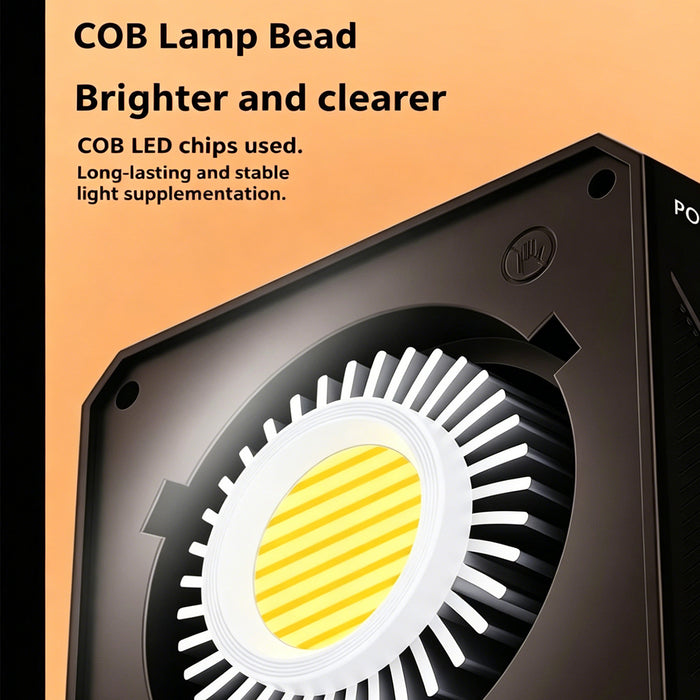 Listing 80W COB LED Lamp High-Power Fill Light Professional Video Photography 1000mAh80W COB LED Lamp High-Power Fill Light Professional Video Photography 1000mAh