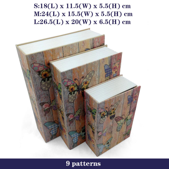 Random Pattern Money Dictionary Secret boxSecurity Book Key Locker Lock Safe Cash Hidden