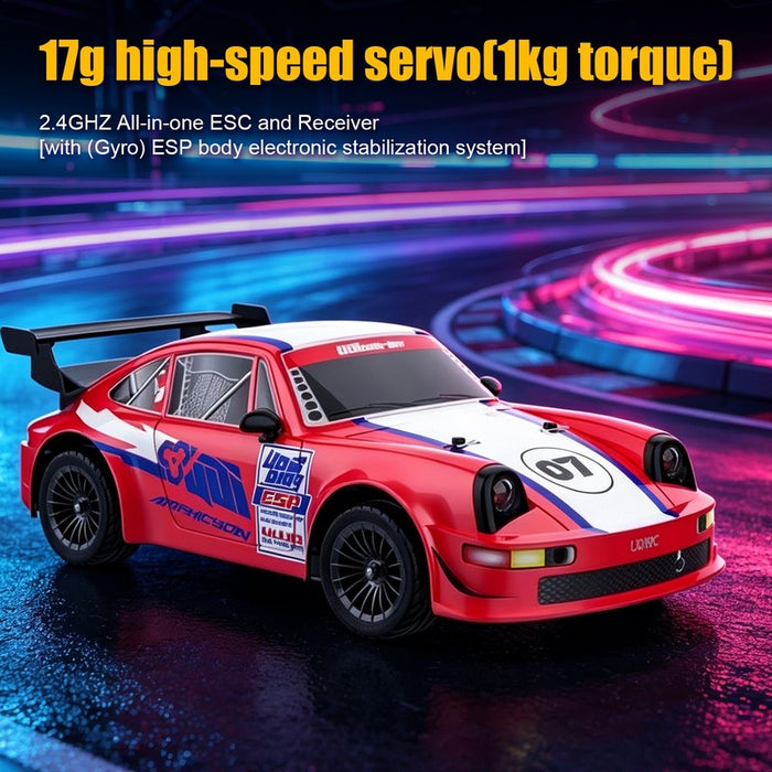 UDI Brushless 1:16 4x4 Remote Control RC Racing Drifting Car Light UD1607Pro