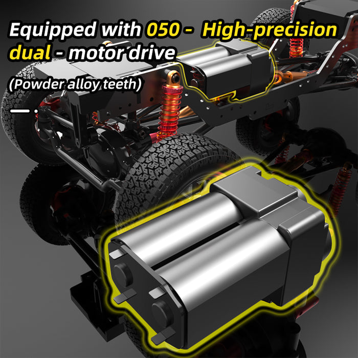 HG4-209 1/18 RC Crawler Toyota 4Runner Simulation 2.4G 4WD Light & Sound