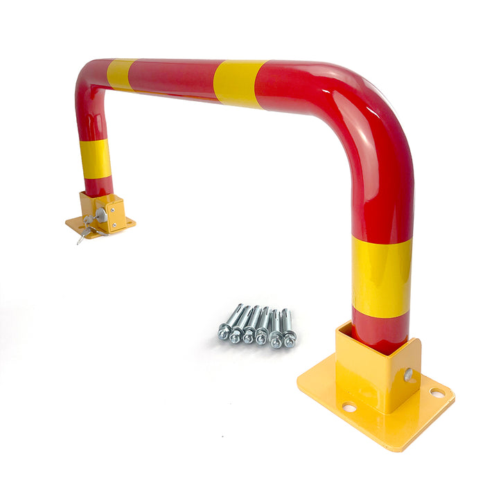 Parkero Arch Parking Barrier Fold Down Vehicle Security Locker Keyed Different Or Alike