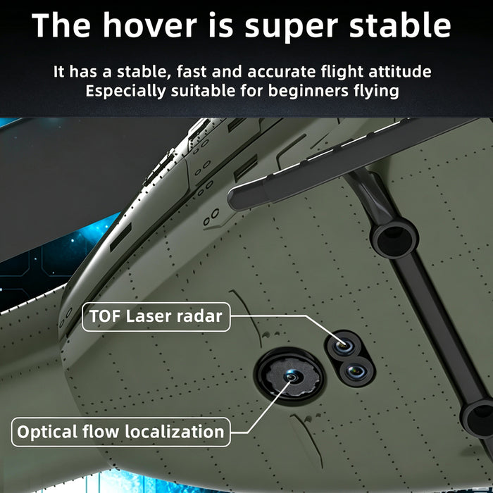UH-1 1:48 RC Intelligent Positioning Version Armed Stunt Helicopter 6-Axis Gyro