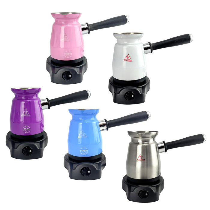 Mornest Electric Turkish Greek Arabic Coffee Maker New Automatic Sensor Anti Overflow 200ml