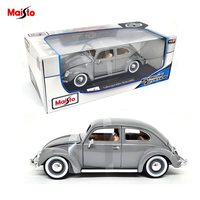 Maisto Volkswagen Kafer Beetle (1955) Diecast Car Model 1:18 Special Edition C/G