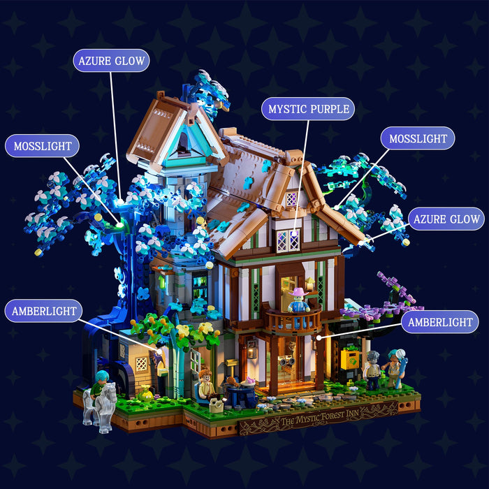 Lumibricks Sylvan Inn L9110 20006 X Series 3120PCS LED Building Blocks