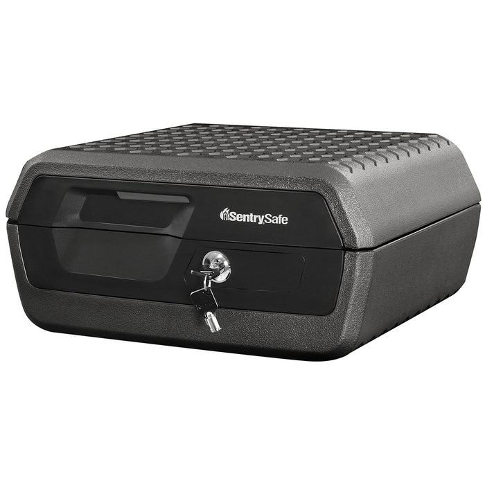 SentrySafe Fire Water Resistant Security Box Protection Safe Chest 7.8/10.2L 2 Keys