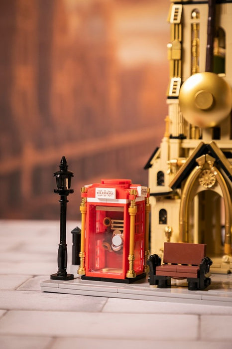PANTASY Big Ben Steampunk Clock Tower Park Building Set 85008 Open Box 2,460 Pcs