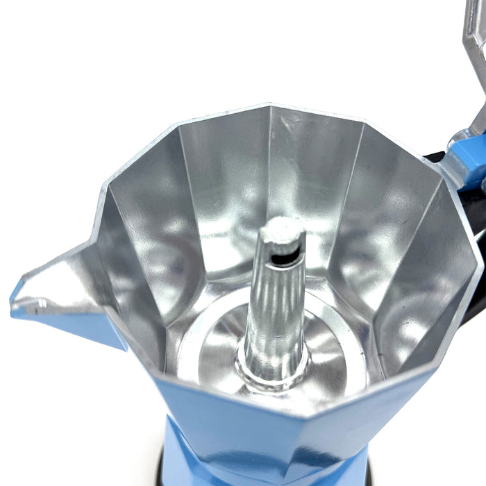 Mornest Electric Aluminium Moka Coffee Maker Espresso Italian Classic auto power off Home 3/6Cups