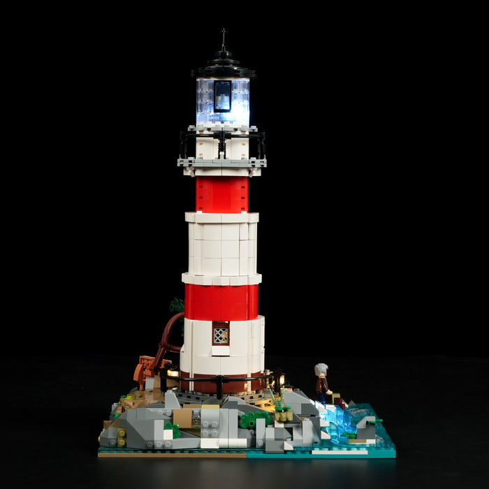 Lumibricks L90Lumibricks 18007 L9113 Sunrise Lighthouse Road Trip 1632Pcs LED Br
