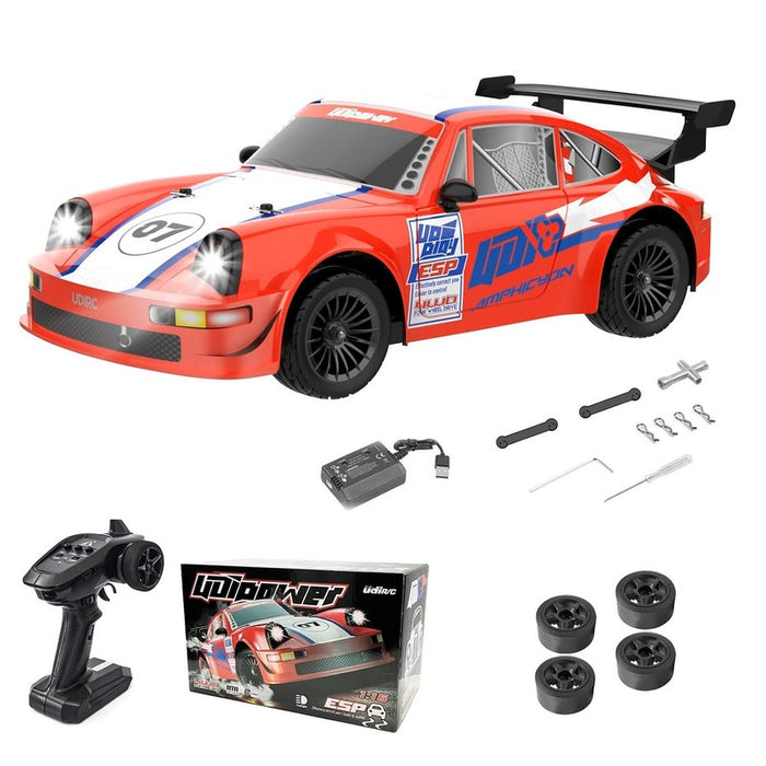 UDI Brushless 1:16 4x4 Remote Control RC Racing Drifting Car Light UD1607Pro