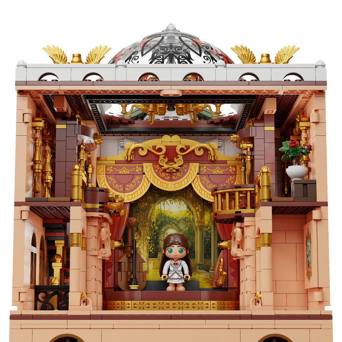 Pantasy Retro Series The Opera Building Block Construction Set DIY 85019