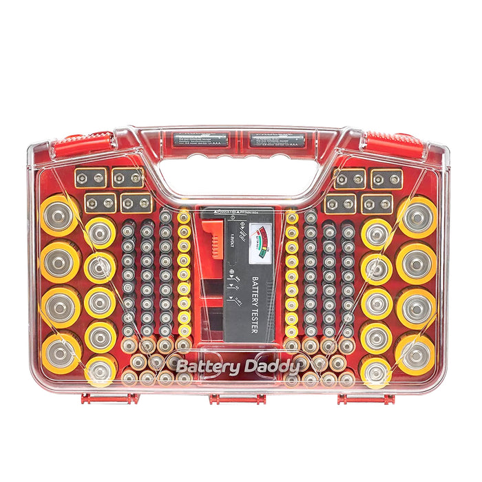 Battery Daddy Battery Organiser Up To 174 Batteries Holds Storage Case - High Quality Original