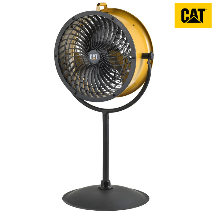 Caterpillar 46cm High Velocity Drum Pedestal Air Circulator Outdoor Fan HVPD-18AC-OD