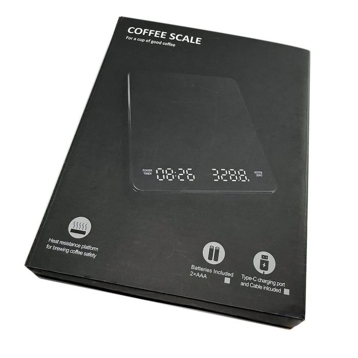 Mornest Kitchen Coffee Scales Electronic Digital Timer High Precision Display