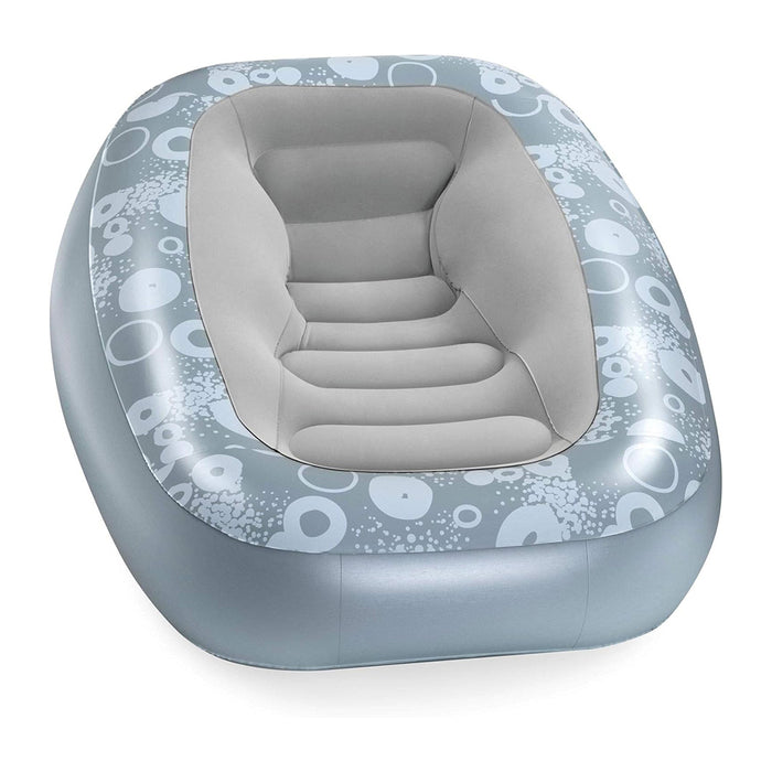 Bestway Comfi Cube Deluxe Inflatable Lounge Chair Touch Of Sophistication