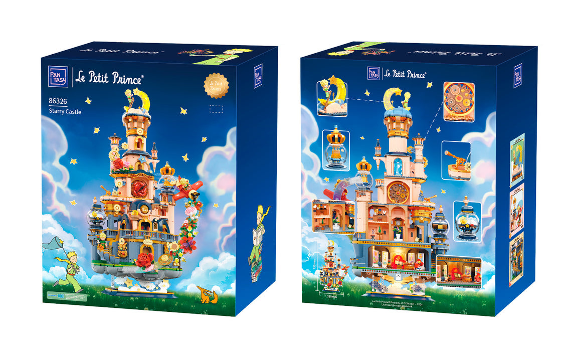 Pantasy Le Petit Prince Starry Castle 86326 3302PCS Eternity Series Building Block Collectible Toy Age 6+