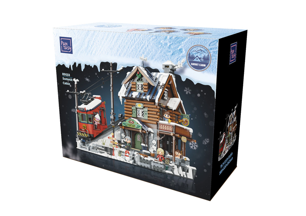 Pantasy Retro Collection Summit Cabin Construction Set Toy Model Kit 85033