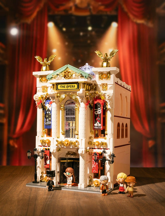 Pantasy Retro Series The Opera Building Block Construction Set DIY 85019
