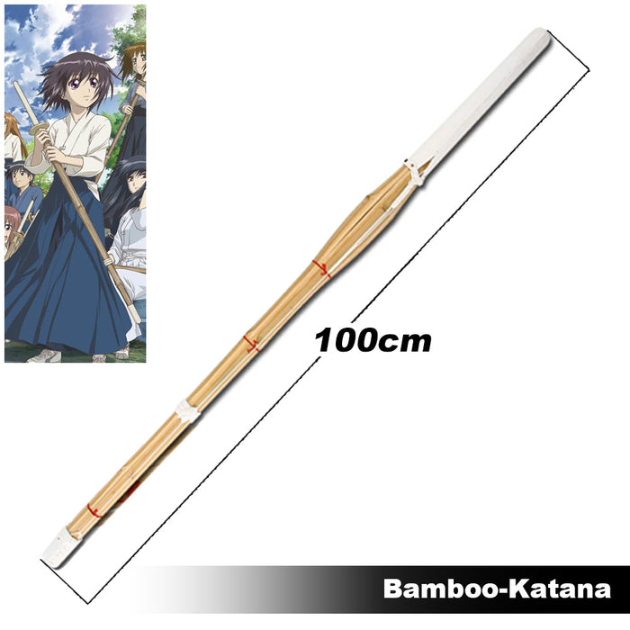 100cm Kendo Bamboo Katana Sparing Japanese Practice Training Sword