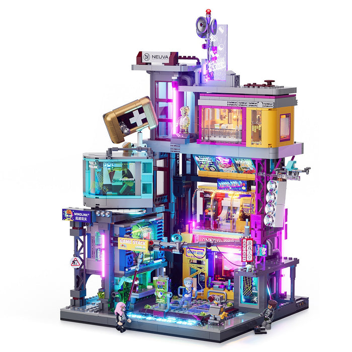 Lumibricks L9095 / 17005 Cyberpunk Neon City 2580Pcs Building Bricks LED