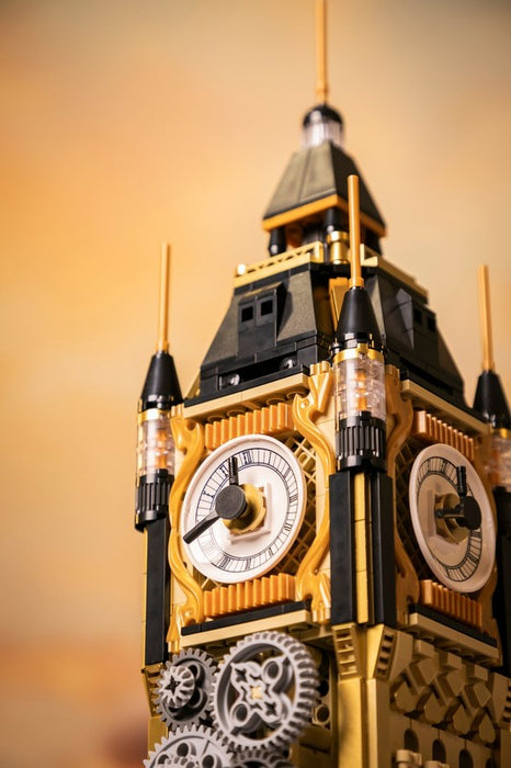 PANTASY Big Ben Steampunk Clock Tower Park Building Set 85008 Open Box 2,460 Pcs