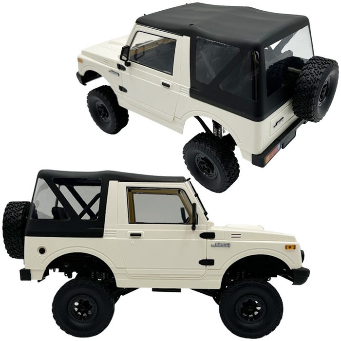 1:10 2.4G RC Climbing Vehicle Model 4WD Convertible Top Desert Off-road Truck
