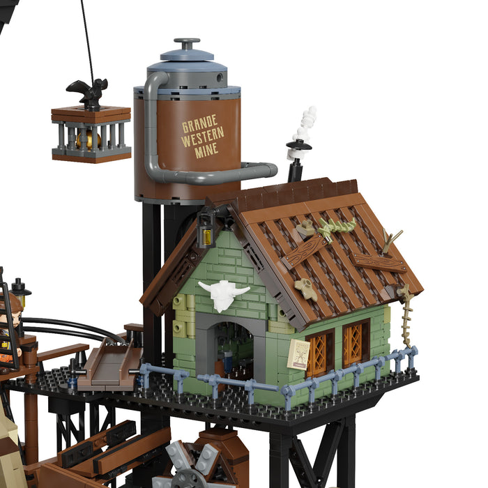 Pantasy Retro Collection Western Mine Construction Set Model Toy Kit #85025
