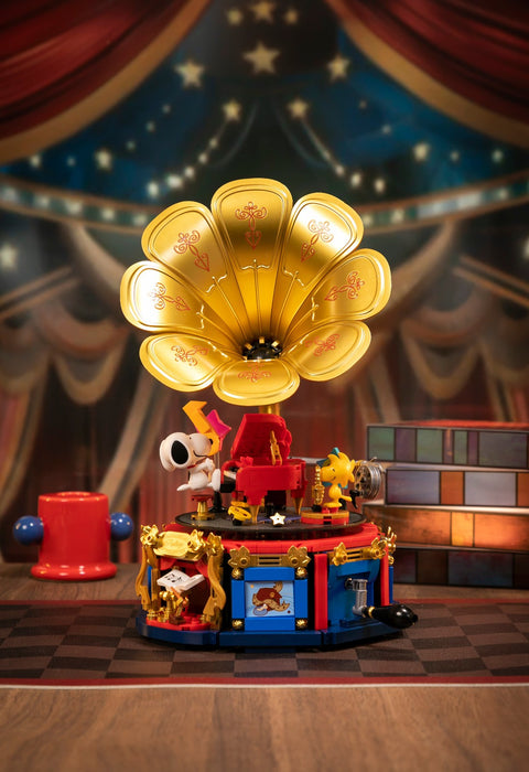 Pantasy Peanuts Snoopy, Phonographe (86911) Set construction figurine Pantasy
