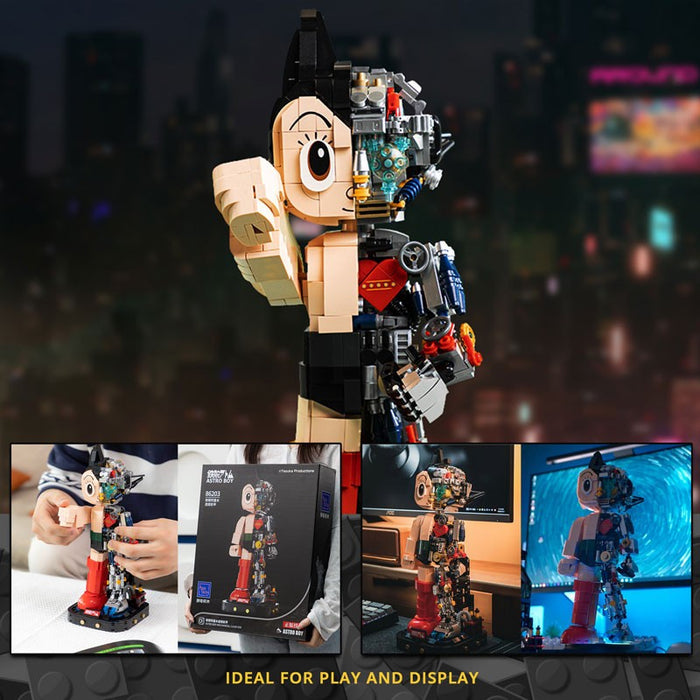 Pantasy Astro Boy Mechanical Clear Version 86212 1250pcs Collectible Block Kit