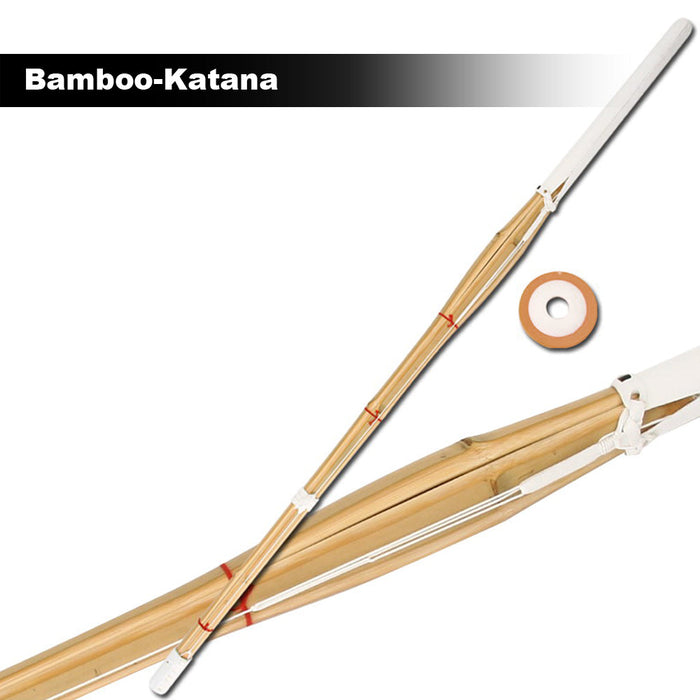 100cm Kendo Bamboo Katana Sparing Japanese Practice Training Sword