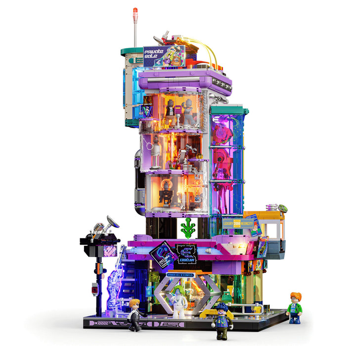 Lumibricks L9118 17007 Cyber Couture Galleria 2701Pcs LED Building Bricks
