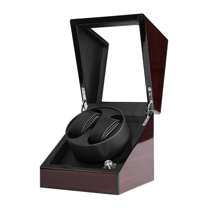 Watch Winders Automatic Rotation Wristwatch Storage Case Wooden Display Box