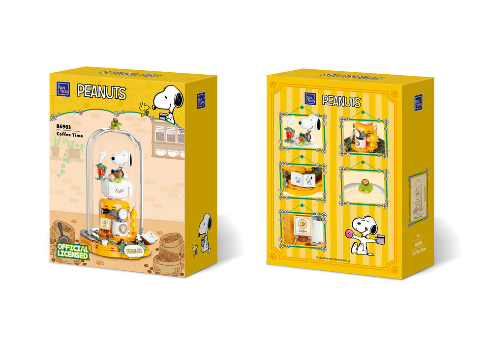 Pantasy Peanuts Snoopy Coffee Time 86903 (234pc) Bricks Toys