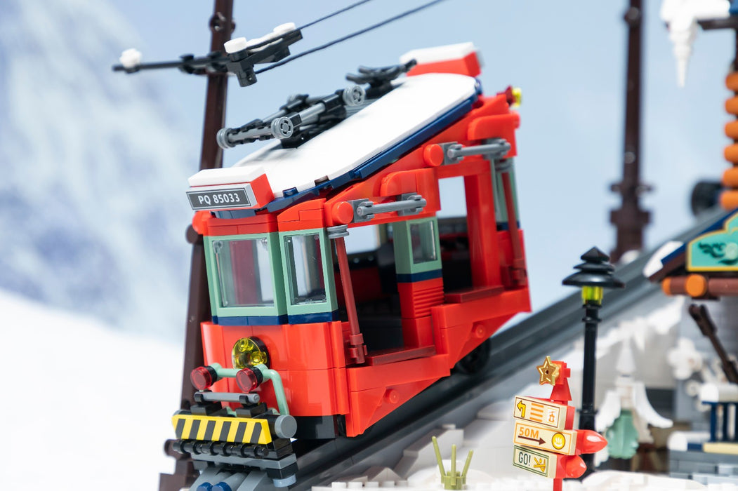 Pantasy Retro Collection Summit Cabin Construction Set Toy Model Kit 85033