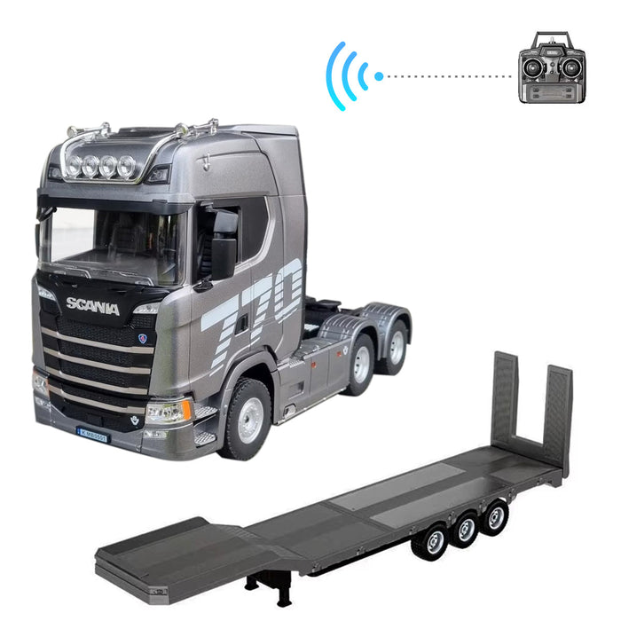 1/18 Scale Rc Scania 770s Truck Light & Sound 6WD Rtr 2.4G remote Green