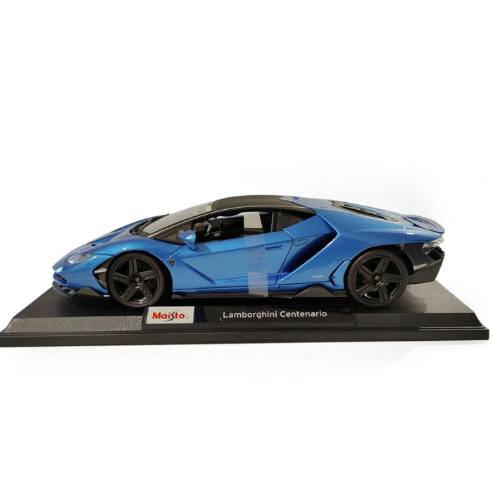 Maisto 1:18 Lamborghini Centenario Blue Metallic Diecast Car Model AU STOCK