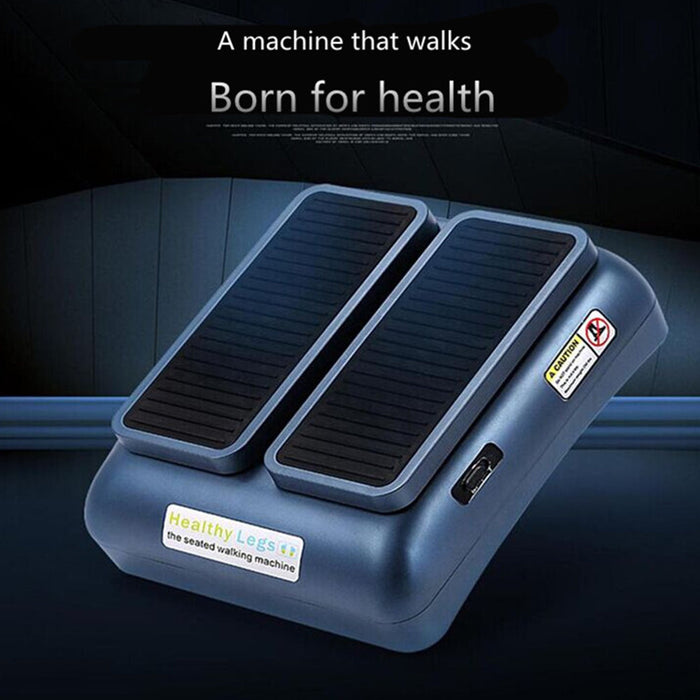 FORCE Legs Seated Walking Machine Leg Trainer Device Fitness Healthy Blue Exerciser Massager Trade Me