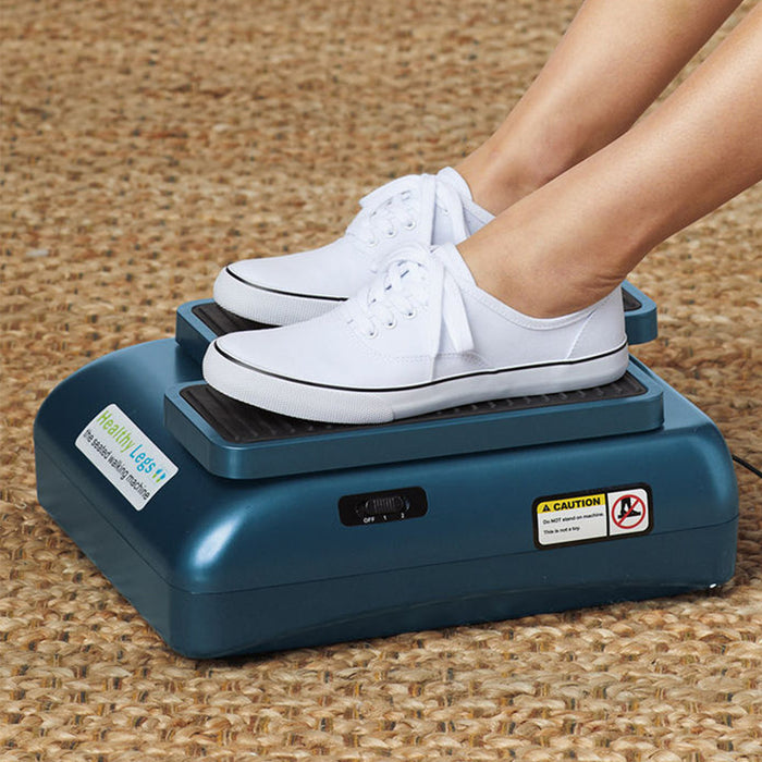 FORCE Legs Seated Walking Machine Leg Trainer Device Fitness Healthy Blue Exerciser Massager Trade Me