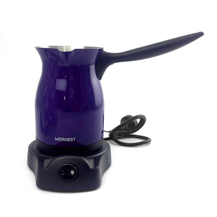 Mornest Electric Turkish Greek Arabic Coffee Maker Pot Automatic Sensor Anti Overflow