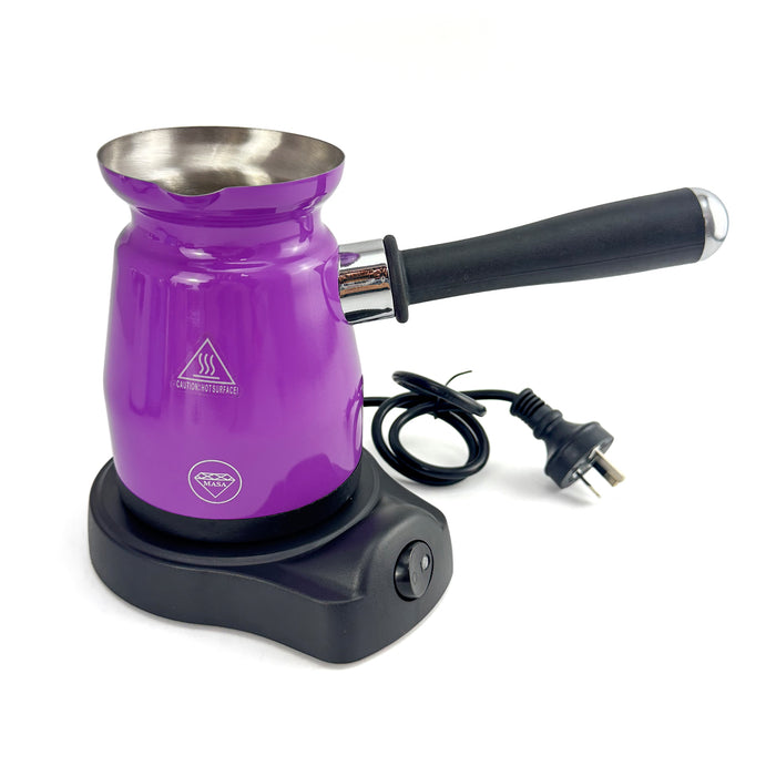 Mornest Electric Turkish Greek Arabic Coffee Maker New Automatic Sensor Anti Overflow 200ml