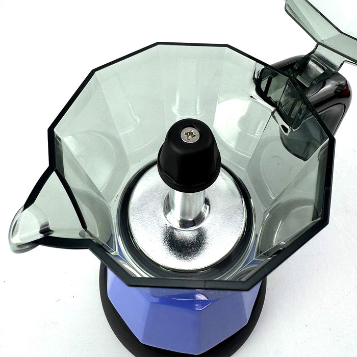 Mornest Electric Moka Coffee Maker Espresso Italian Classic Auto power off for Home 3/6Cups