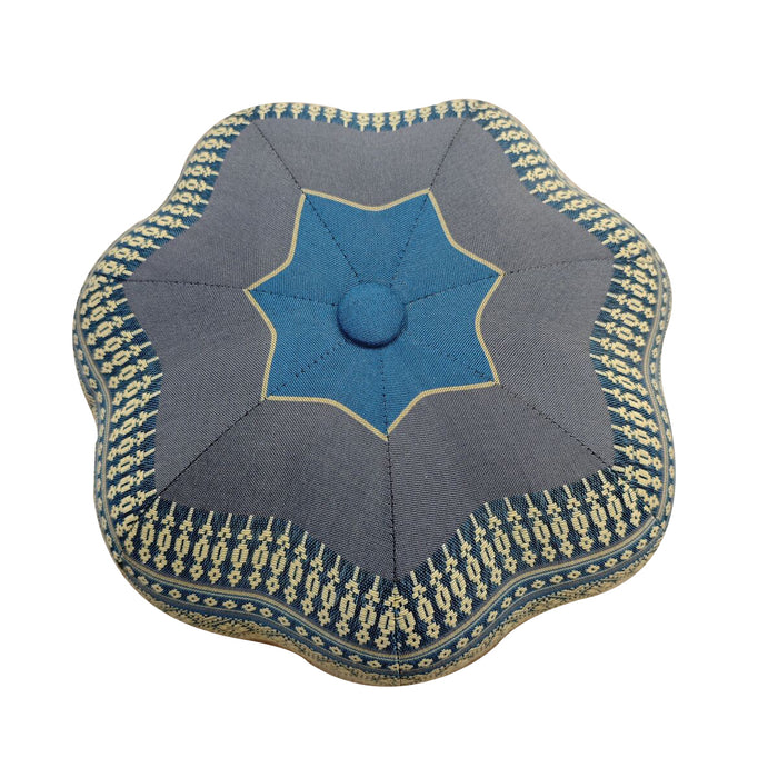 32x12 cm 7-Petal Pocket Ergo-Design Zafu Meditation Cushion 100% Organic Kapok Fiber