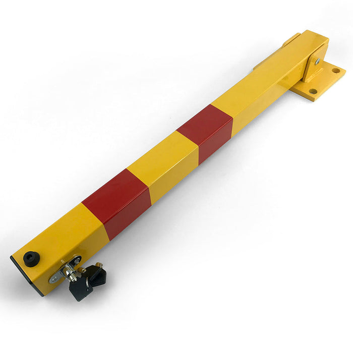 Parkero Square Heavy Duty Fold Down Security Parking Post Lock Safety Barrier 3 Keys Trade Me