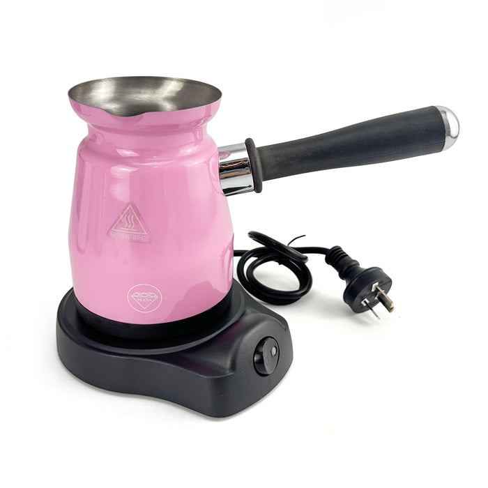 Mornest Electric Turkish Greek Arabic Coffee Maker New Automatic Sensor Anti Overflow 200ml