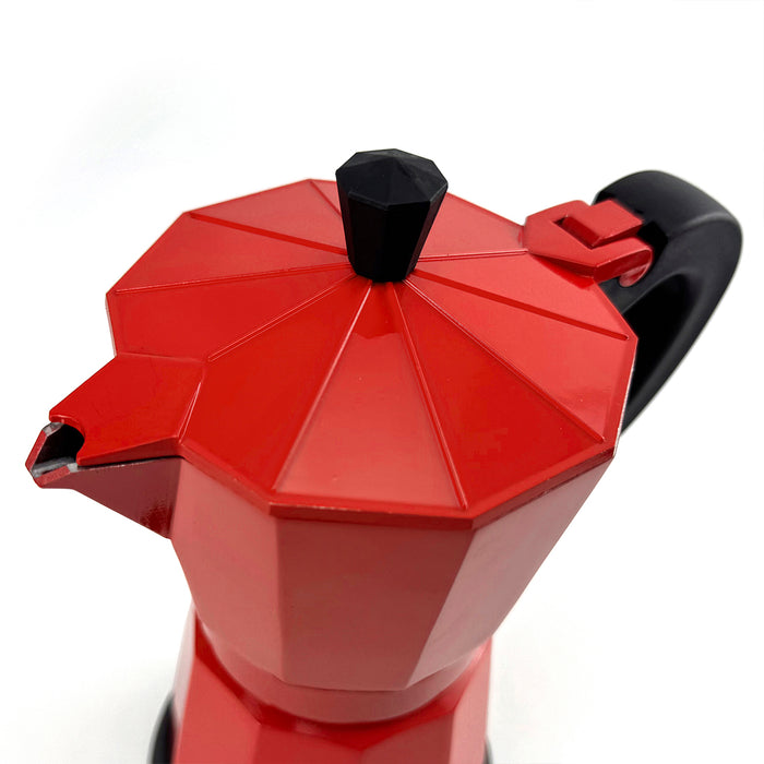 Mornest Electric Aluminium Moka Coffee Maker Espresso Italian Classic auto power off Home 3/6Cups