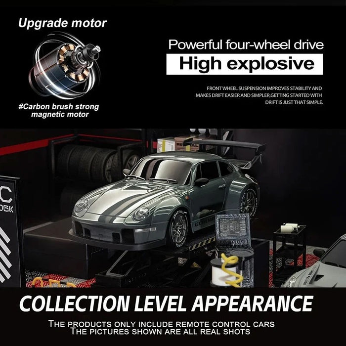 Racing RC Drift Car 4WD 2.4 GHz Remote Control Racing Car Porsche Toy High Speed Drift Speed Car Remote