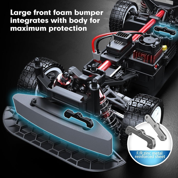 1/14 Citroen C3 WRC Fast RC Cars for Adults, Max 40mph Brushless RC Drift Car