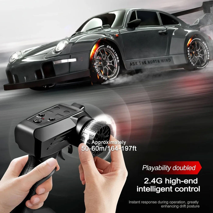 Racing RC Drift Car 4WD 2.4 GHz Remote Control Racing Car Porsche Toy High Speed Drift Speed Car Remote