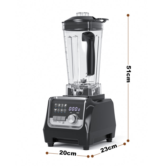 Home 2L Commercial Blender Smoothie Juicer Mixer Food Processor Ice Crush