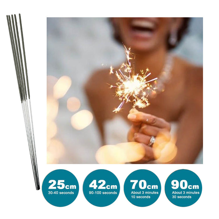 6pcs 70cm Large Sparklers for Party Parties Birthdays Party Wedding AU